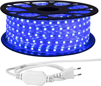 LE 20M LED Stripes, 5050 SMD LEDs, 220V-240V LED Streifen, Superhelle mehrfarbig RGB, IP65 wasserdichte außere dekorative Lichterketten