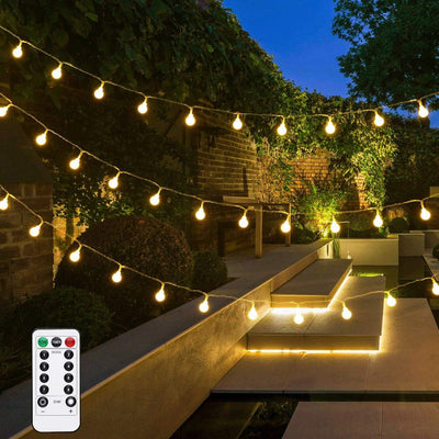 LE 50er LED Kugel Lichterkette 5M Warmweiss Dimmbar