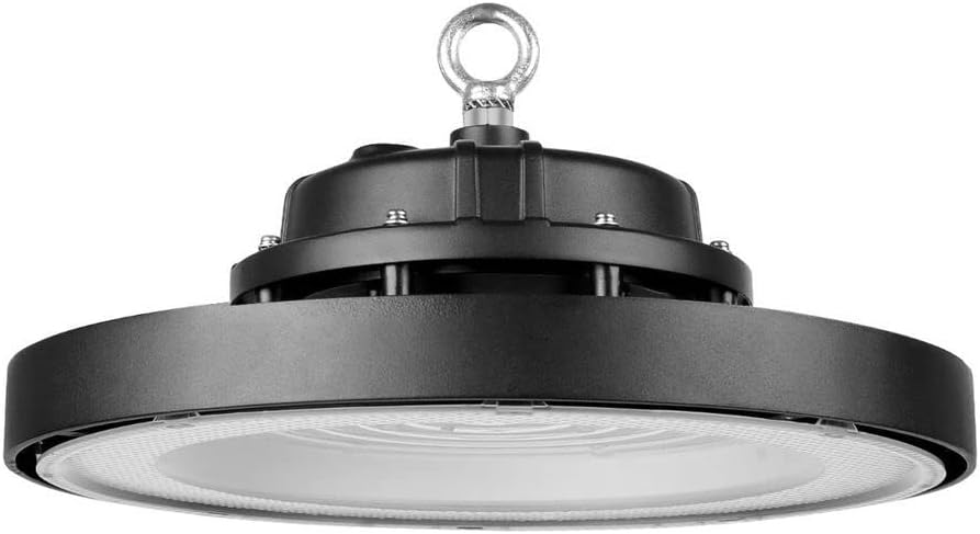 150W UFO LED Hallenstrahler, 140lm/W, IP65 & IK08, 4000K Neutralweiß, Entspricht 400W Halogen, Für Lager, Einzelhandel, Stadien, 5 Jahre Garantie