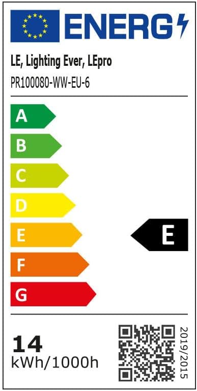 Lepro 13.5W E27 LED Warmweiss, ersetzt 100W Halogenlampe, 1521 Lumen Glühbirne E27, 2700K Warmweiß A60 LED Birne, 200° Energiesparlampe, Nicht Dimmbar, 6 Stück [Energieklasse E]