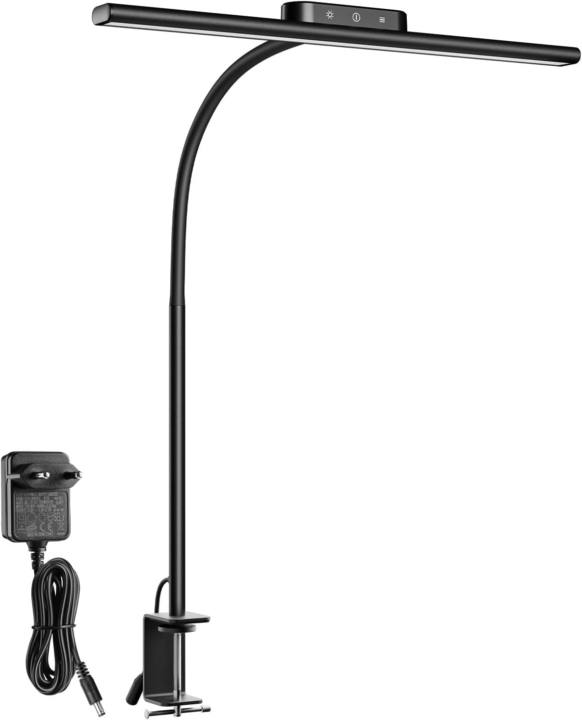 Lepro 11W Schreibtischlampe Dimmbar Black