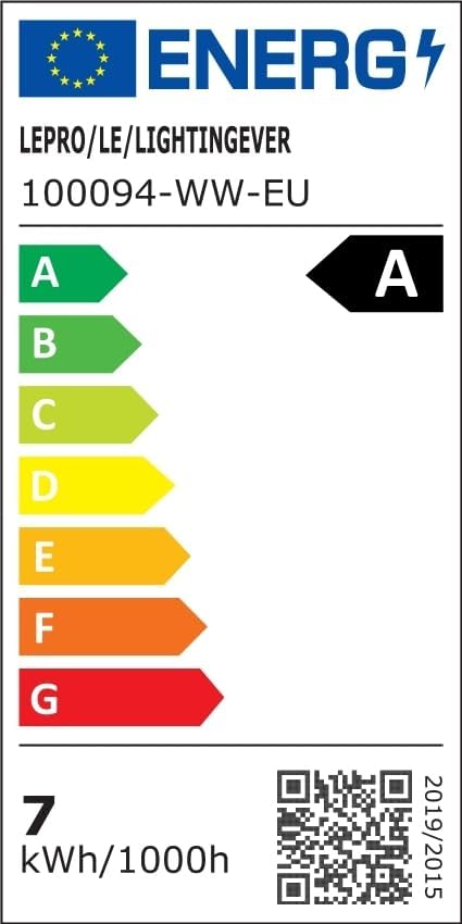 Lepro Energieklasse A E27 LED Warmweiss, 7.2W 1521 Lumen Glühbirne E27, Nicht Dimmbar, A60 Led Birne, 2700 Kelvin Warmweiß, 300° Abstrahlwinkel Energiesparlampe, ersetzt 100W Leuchtmittel, 1 Stück