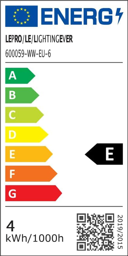 Lepro E14 LED, E14 LED Warmweiss, LED E14 4.9W, Glühbirne E14 470 Lumen, 6er-Pack, ersetzt 40W Birne, C37 2700K Warmweiß Glühlampe E14, 200° Leuchtmittel E14, Kerzenleuchten