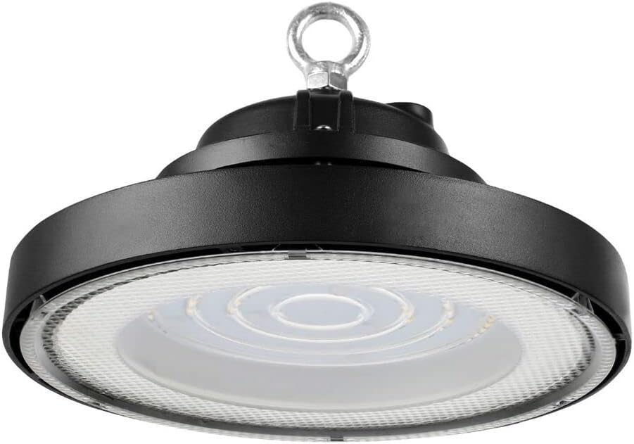 100W LED Hallenstrahler UFO, 140lm/W, IP65 & IK08, 4000K Neutralweiß, Entspricht 250W Halogen, für Lager, Fabrik, Garage, CE- und TÜV-geprüft, 5 Jahre Garantie