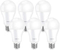 Lepro 13.5W E27 LED Warmweiss, ersetzt 100W Halogenlampe, 1521 Lumen Glühbirne E27, 2700K Warmweiß A60 LED Birne, 200° Energiesparlampe, Nicht Dimmbar, 6 Stück [Energieklasse E]