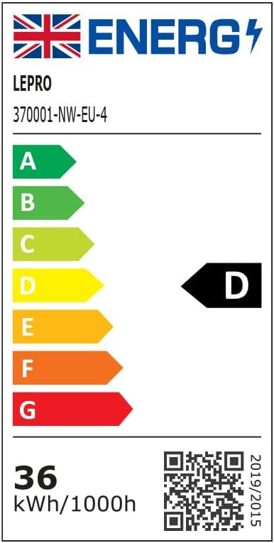 4x 120 cm LED Feuchtraumleuchten, 36W, 5400lm, 4000K Neutralweiß, IP65, Wasserfest für Keller, Werkstatt, Garage, Innen- & Außenbereich