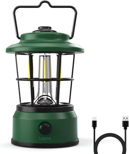 Lepro USB LED Campinglampe Grün