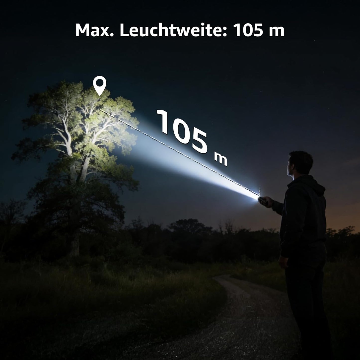 Lepro LED Taschenlampe Klein 2er-Pack, Hell Mini Taschenlampe Batteriebetrieben, Robustes Aluminium Geh?use, IPX4 Wasserdicht, Ideal f¨¹r Camping, Notfall, Wandern & Kinder (Inkl. Batterien)