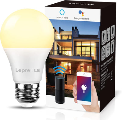 Lepro E27 LED A60 Lampe 9wW (806 lm) – A+ (Klassisch), Dimmbar