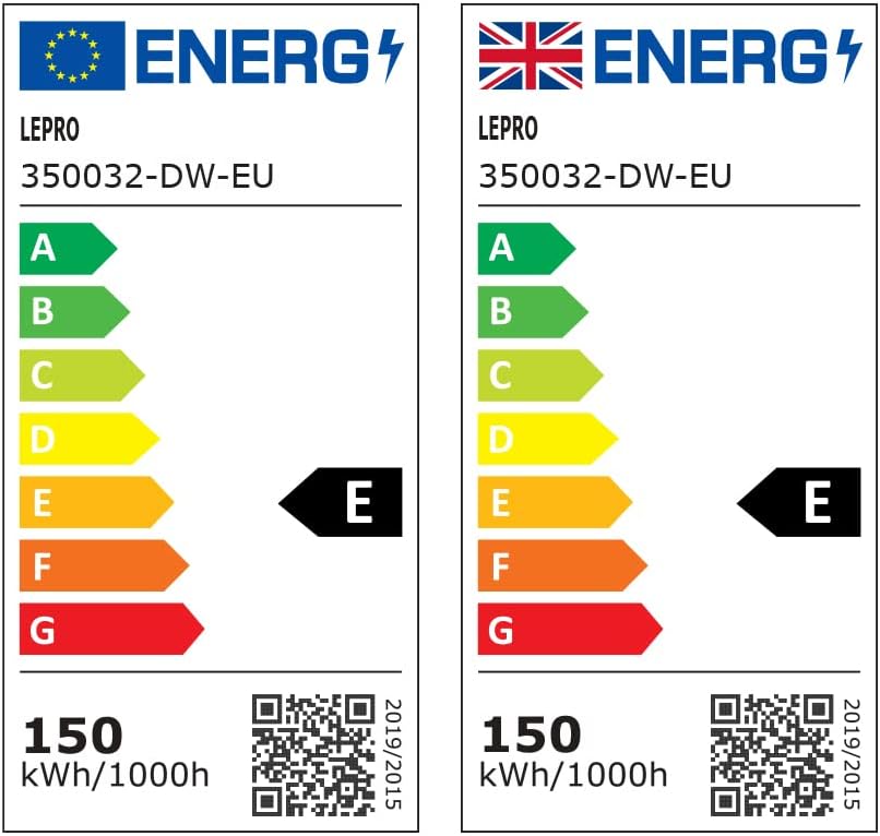 150W UFO LED Hallenstrahler, 140lm/W, IP65 & IK08, 4000K Neutralweiß, Entspricht 400W Halogen, Für Lager, Einzelhandel, Stadien, 5 Jahre Garantie