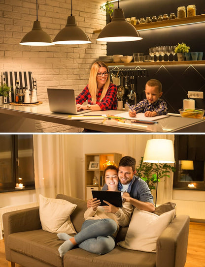 Lepro E27 LED Warmweiss Glühbirne, 8.5 Watt 806 Lumen LED Lampe E27, ersetzt 60W Halogenlampe, A60 Leuchtmittel, 2700 Kelvin Warmweiß, 160° Abstrahlwinkel Energiesparlampe, 12 Stück