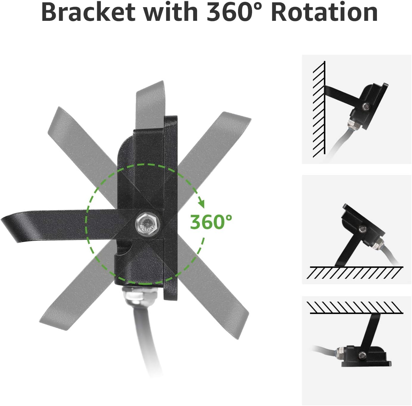 Lepro LED Strahler Außen 20W, LED Fluter  Superhell 1700LM, LED Außenstrahler 5000K Kaltweiß IP65 Wasserfest Aussenstrahler, Aussenlampe für Hinterhof, Auffahrt, Türen, Garage, Flur, Garten [Energieklasse F]