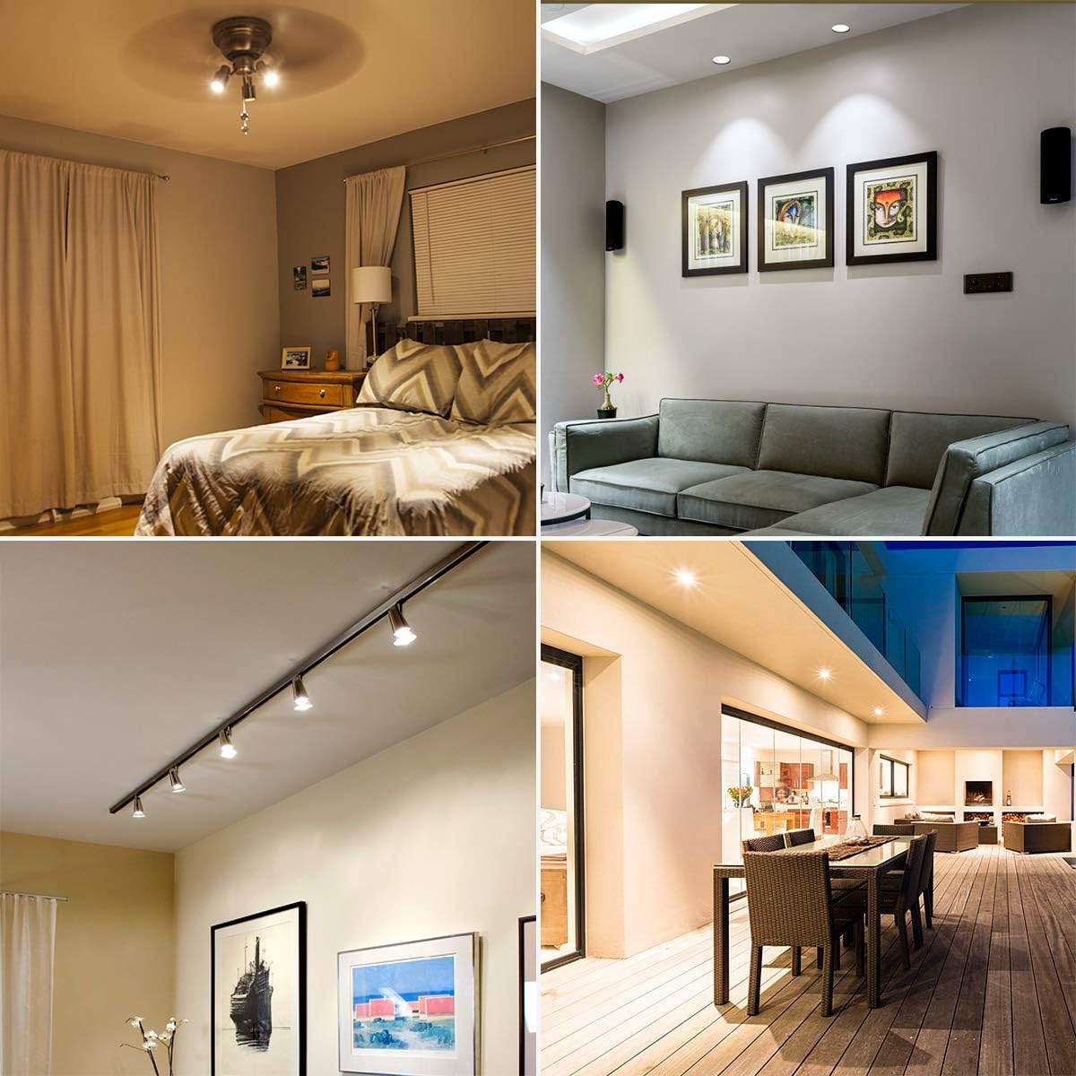 Lepro 4.5W Smart GU10 LED Lampen Warmweiß und Kaltweiß Dimmbar LED Leuchtmittel, Wlan LED Birnen, Ersatz für 50W Halogenglühlampe, kompatibel mit Alexa und Google Home, 2 Pack