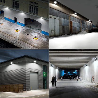 LE LED Strahler Außen, 150W LED Fluter mit Stecker, Superhell 12000LM 5000K Tageslichtweiß Außenstrahler, IP65 Wasserdicht LED Scheinwerfer, Flutlichtstrahler Außenlampe für Garten, Garage