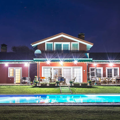 Lepro LED Strahler Außen 2 Stücke, 20W LED Fluter, Superhell 1700LM Außenstrahler 5000K Kaltweiß IP65 Wasserfest Aussenstrahler, Aussenlampe für Hinterhof, Auffahrt, Türen, Garage, Flur, Garten
