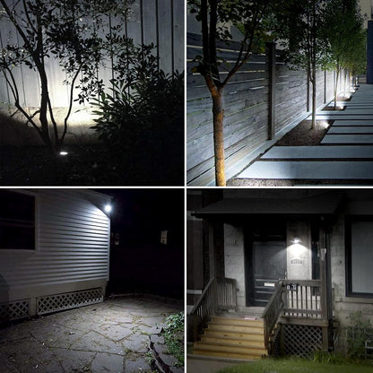 Lepro LED Strahler Außen 10W, LED Fluter 850LM, Superhell LED Außenstrahler, IP65 Wasserdicht LED Fluter, 5000K Kaltweiß Scheinwerfer Flutlicht, Außenlampe für Garten, Innenhöfe, Garage, Hotel, Sportplatz [Energieklasse F]