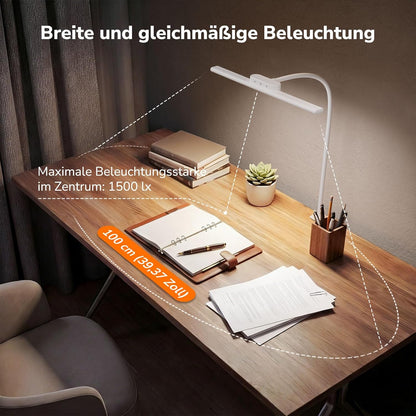 Lepro 11W Schreibtischlampe Dimmbar White