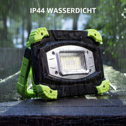 Lepro LED Campinglampe, Tragbares Arbeitsleuchte mit Wiederaufladbarem Integriertem Akku, Camping Lampe 2000 Lumen 20w, Campingleuchte 5 Beleuchtungsmodi, 5200 mAh Powerbank, für den Notfall, Angeln, bei Stromausfälle und mehr